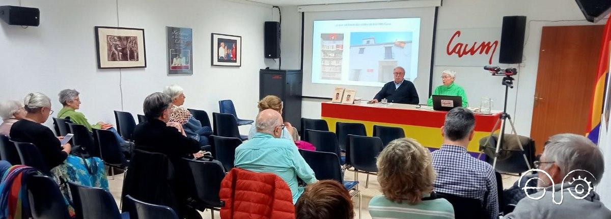 Presentación del libro en el Club de Amigos de la UNESCO de Madrid.