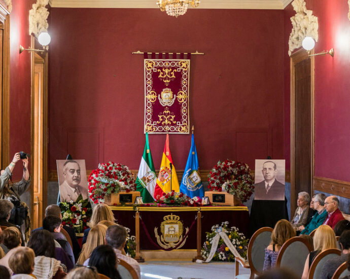 Capilla ardiente.