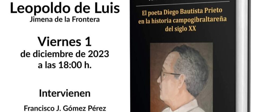 Cartel de la presentación.