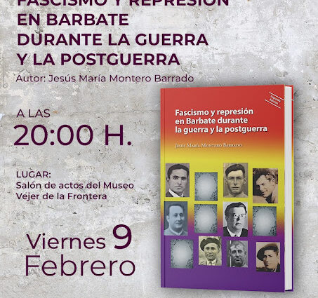 Cartel de la presentación.