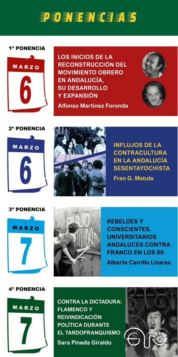 Cartel de las jornadas.