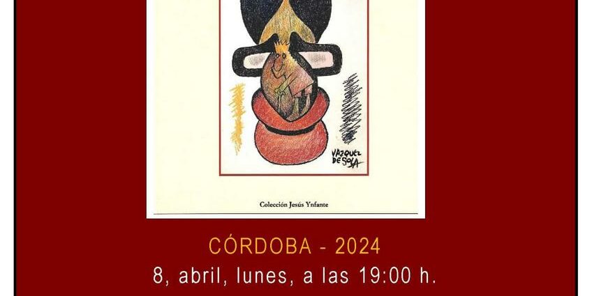 Cartel de la presentación.