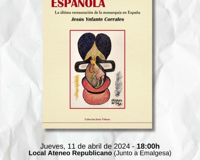 Cartel de la presentación.