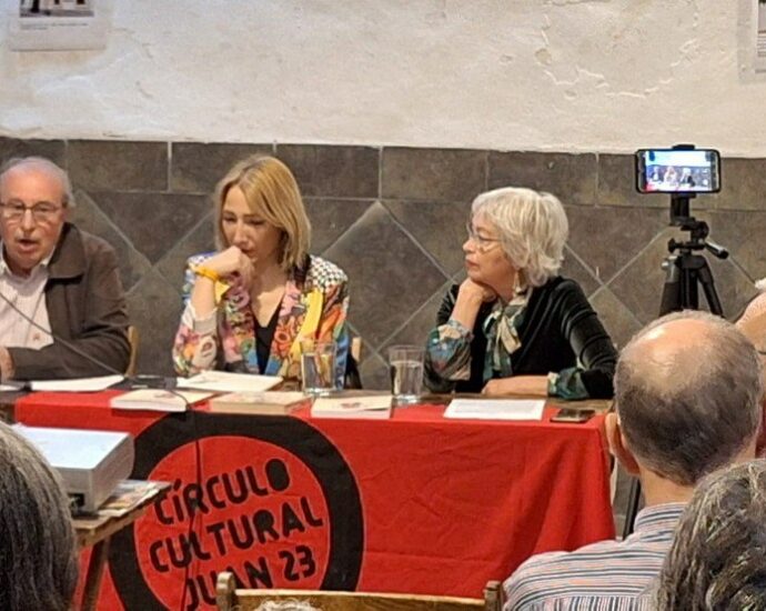 Isabelo Herreros y Margarita García participaron en la presentación del libro en Córdoba.