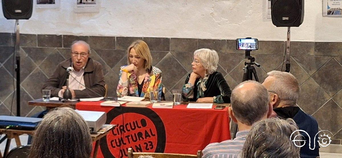 Isabelo Herreros y Margarita García participaron en la presentación del libro en Córdoba.