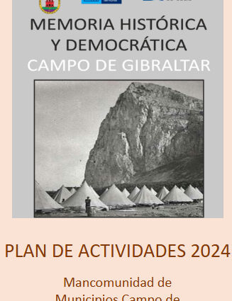 Portada del Plan de Actividades de la Mancomunidad del Campo de Gibraltar de 2024.