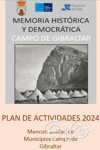 Portada del Plan de Actividades de la Mancomunidad del Campo de Gibraltar de 2024.