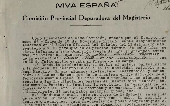 Comisión_Provincial_Depuradora_del_Magisterio._Archivo_General_de_la_Administración._AGA._Alcalá_de_Henares