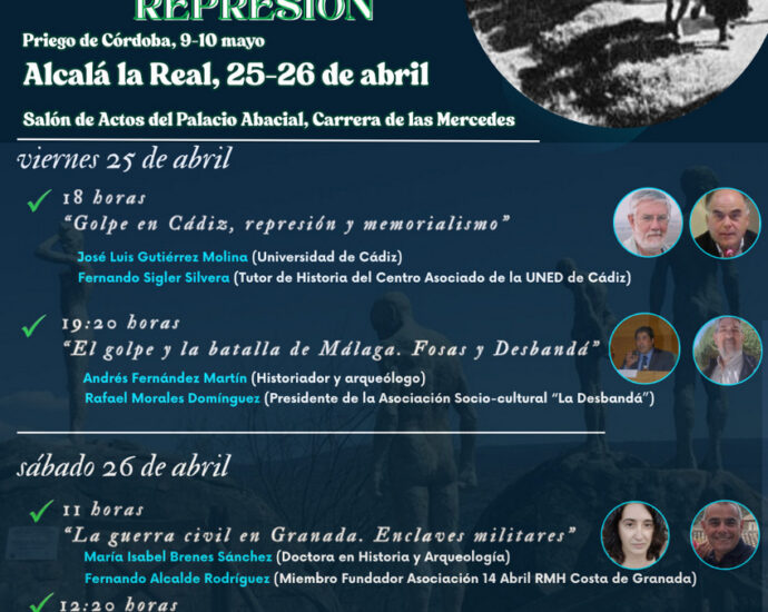 Cartel de las jornadas.
