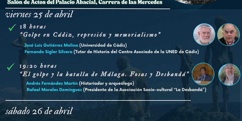 Cartel de las jornadas.