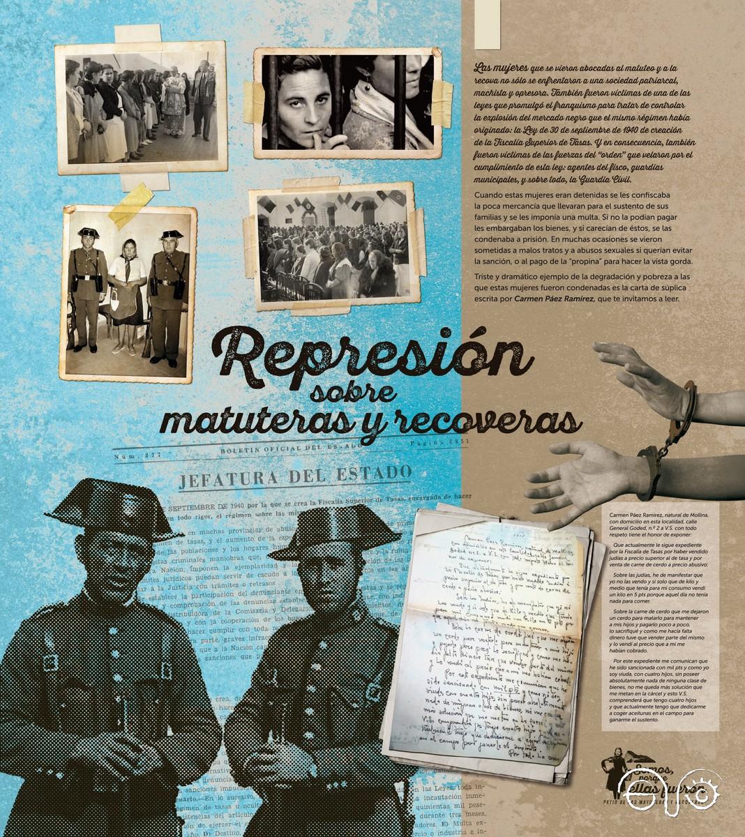 Represión sobre matuteras y recoveras Represión sobre matuteras y recoveras