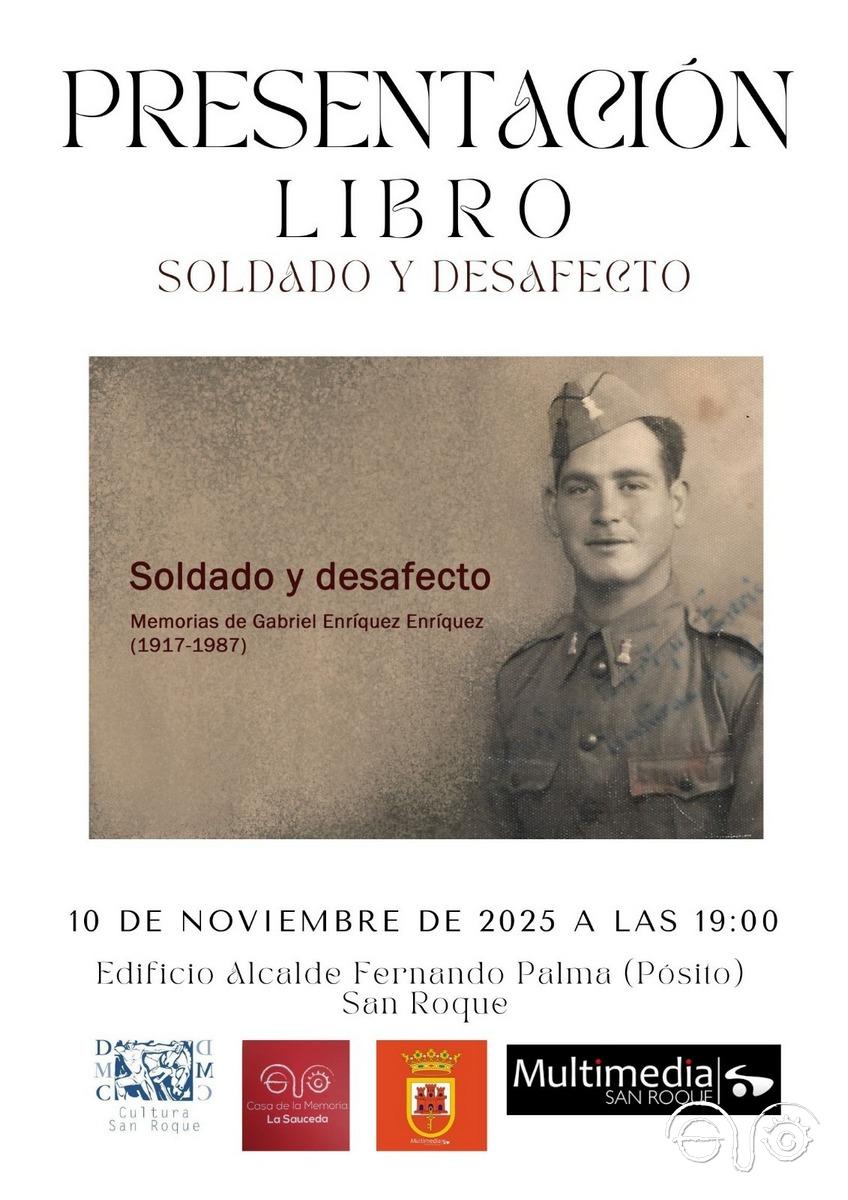 Cartel de la presentación.