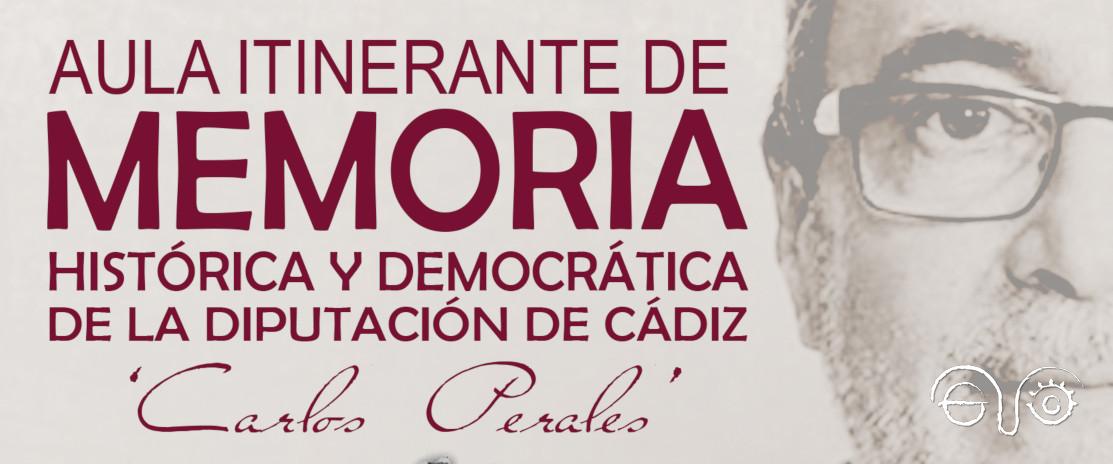 Aula de memoria dedicada a Carlos Perales.
