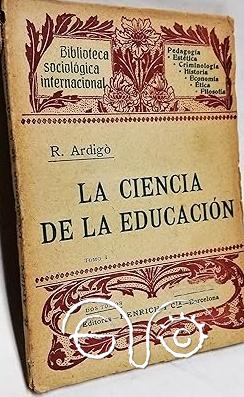La ciencia de la educación.