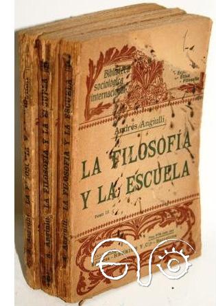 La filosofía y la escuela.