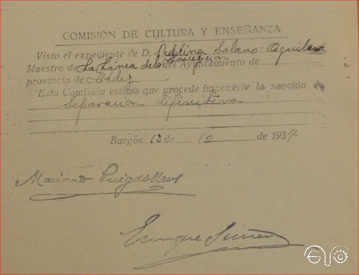 Documento con la sanción aprobada en la Comisión Superior Dictaminadora,dependiente de la de Cultura y Enseñanza.