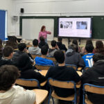 Taller de educación en memoria democrática en el IES San Severiano de Cádiz.