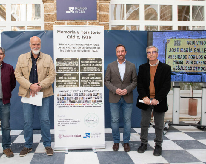 Presentación del proyecto Territorio y ciudad, de Cádiz, subvencionado en la anterior convocatoria.