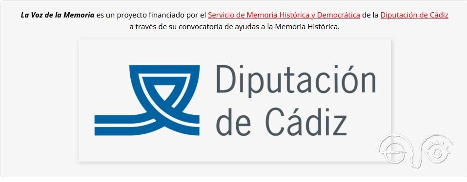 Patrocinio de Diputación de Cádiz.