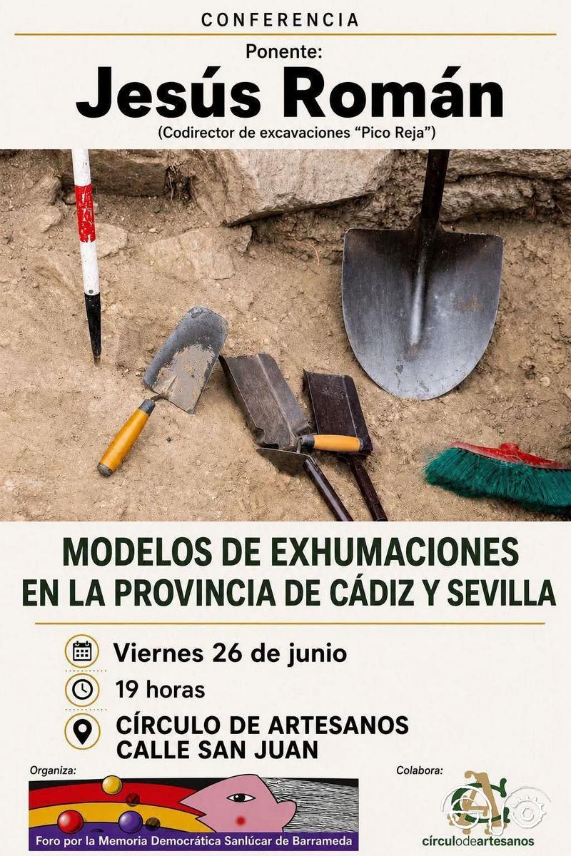 Cartel de la conferencia.