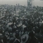 Mitin celebrado el 7 de junio de 1936 en la plaza de toros de Ubrique para reivindicar la rebaja del 50% en el precio de los alquileres de viviendas (Fuente: Sígler Silvera, Fernando: El Frente Popular. Ubrique, febrero-junio 1936. Ubrique, Editorial Tréveris, 2023).